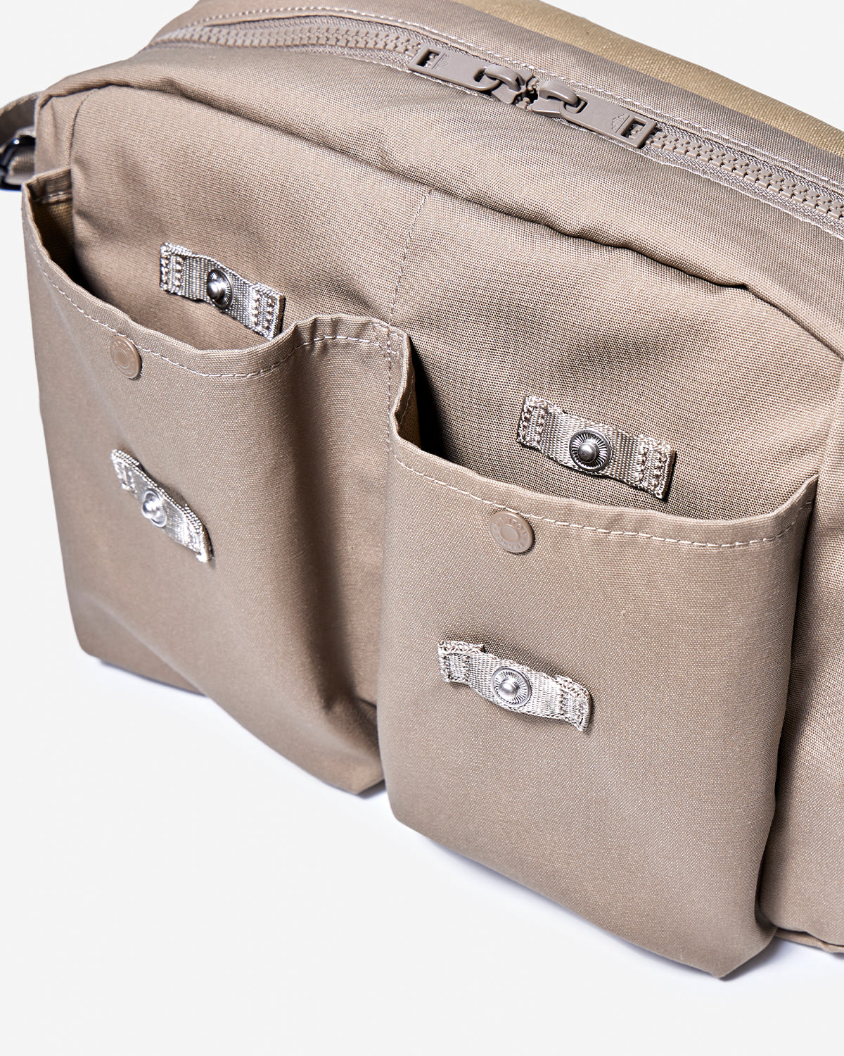Oberkampf Canvas Shoulder Bag - Amber Brown