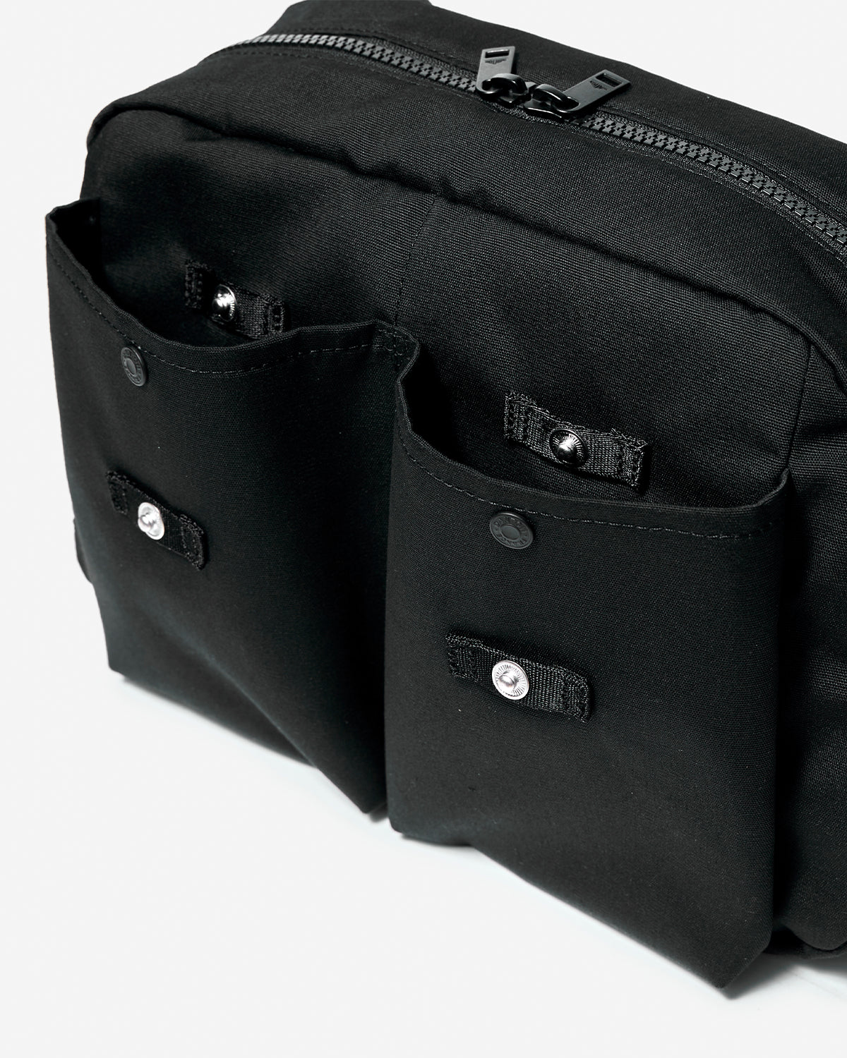 Oberkampf Canvas Shoulder Bag - Black
