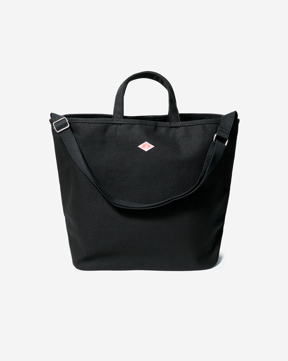 Orsay Grande Cotton Canvas Shoulder Bag - Black