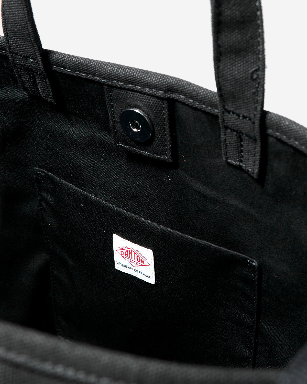 Orsay Grande Cotton Canvas Shoulder Bag - Black