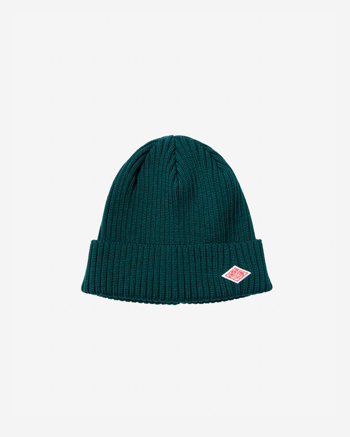 Wool Rib Knit Cap - Dk.Green
