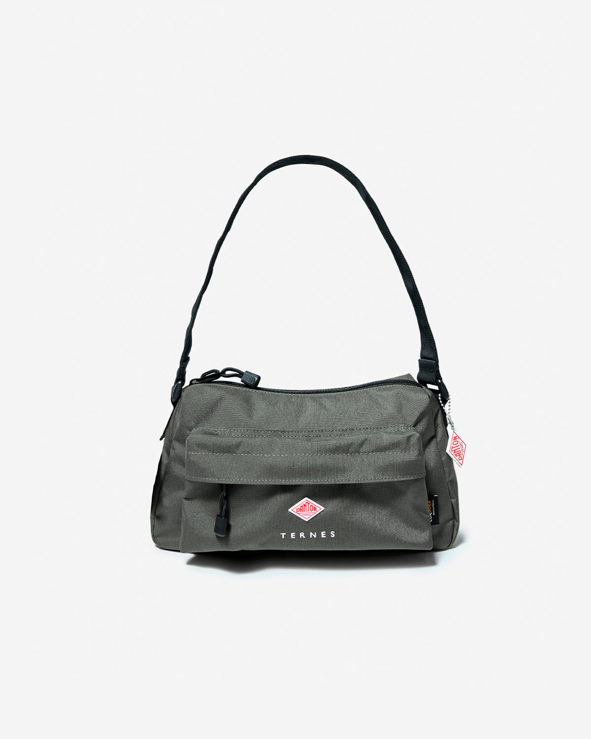 Ternes - Cordura Canvas Hand Bag - Dk.Grey (White)