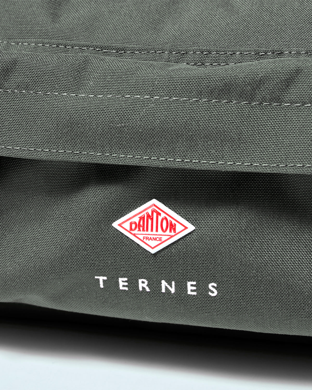 Ternes - Cordura Canvas Hand Bag - Dk.Grey (White)