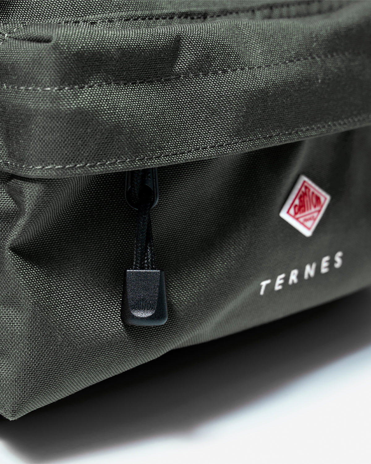 Ternes - Cordura Canvas Hand Bag - Dk.Grey (White)