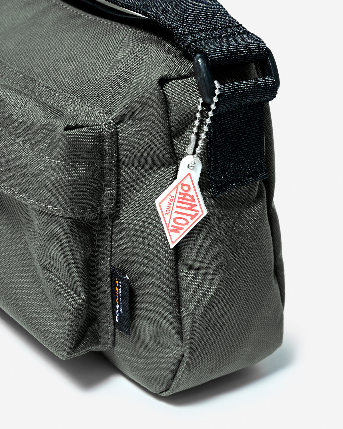 Ternes - Cordura Canvas Hand Bag - Dk.Grey (White)