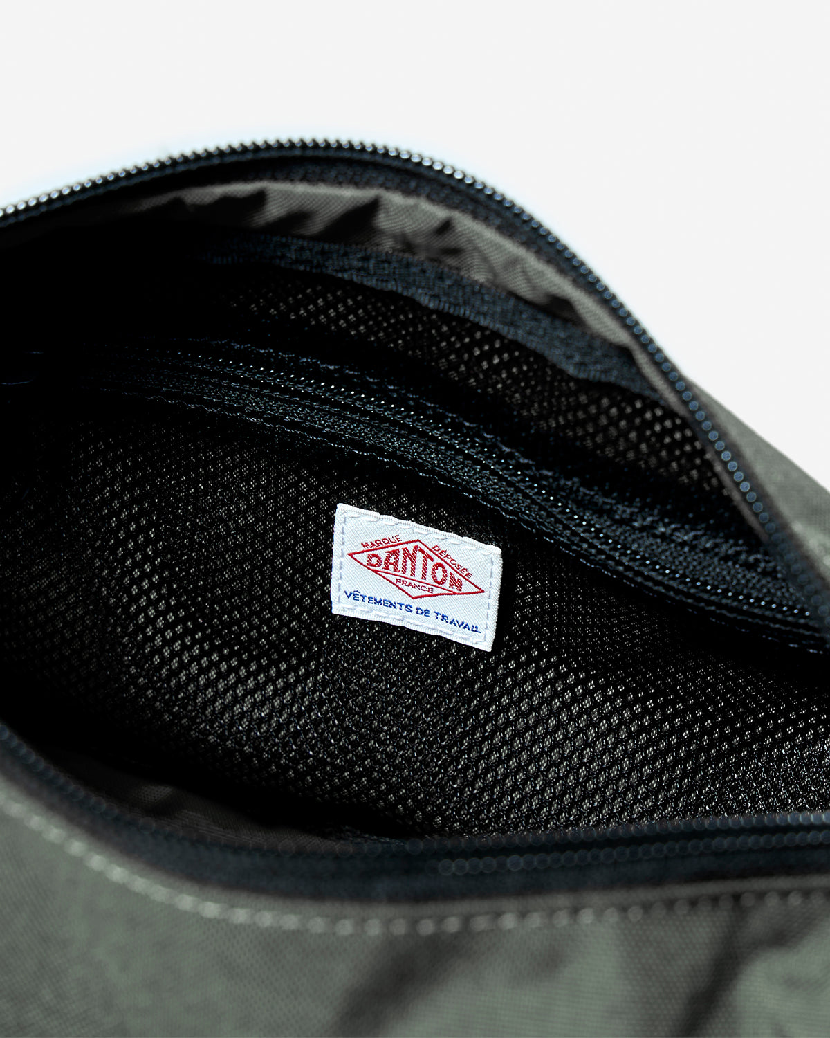 Ternes - Cordura Canvas Hand Bag - Dk.Grey (White)