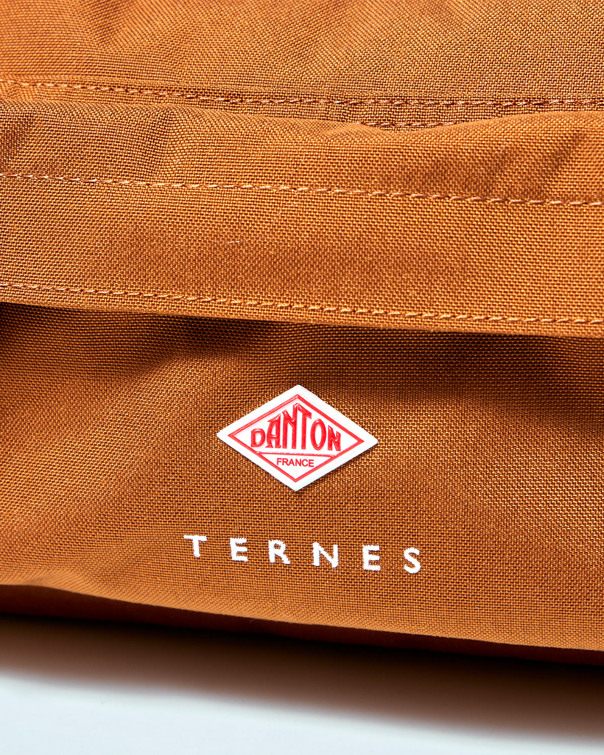 Ternes - Cordura Canvas Hand Bag - Mustard Orange (White)