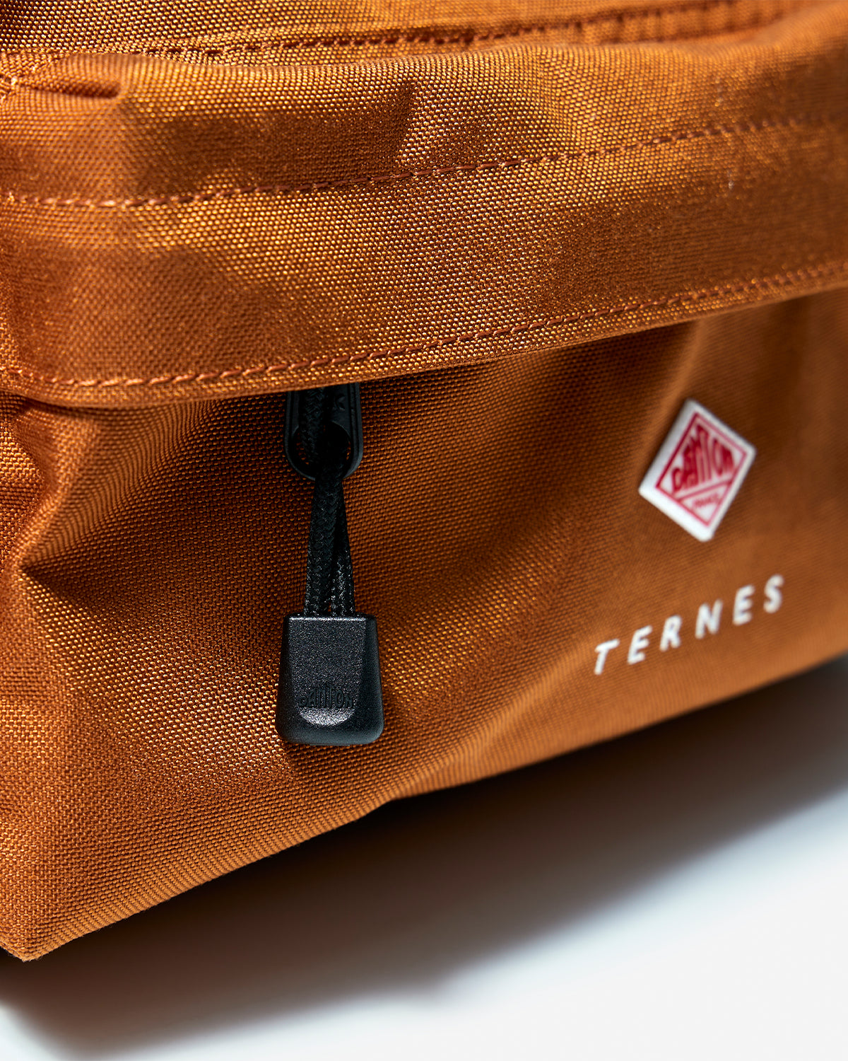Ternes - Cordura Canvas Hand Bag - Mustard Orange (White)