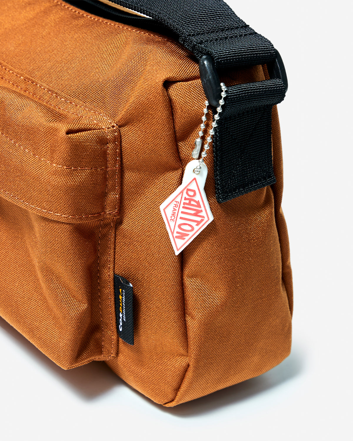 Ternes - Cordura Canvas Hand Bag - Mustard Orange (White)