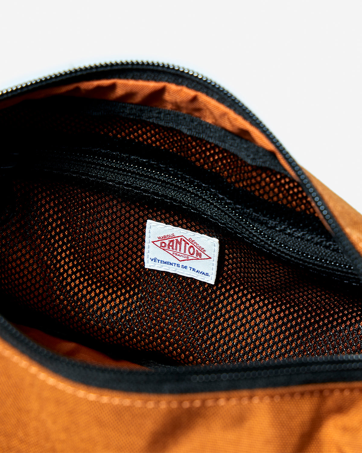Ternes - Cordura Canvas Hand Bag - Mustard Orange (White)