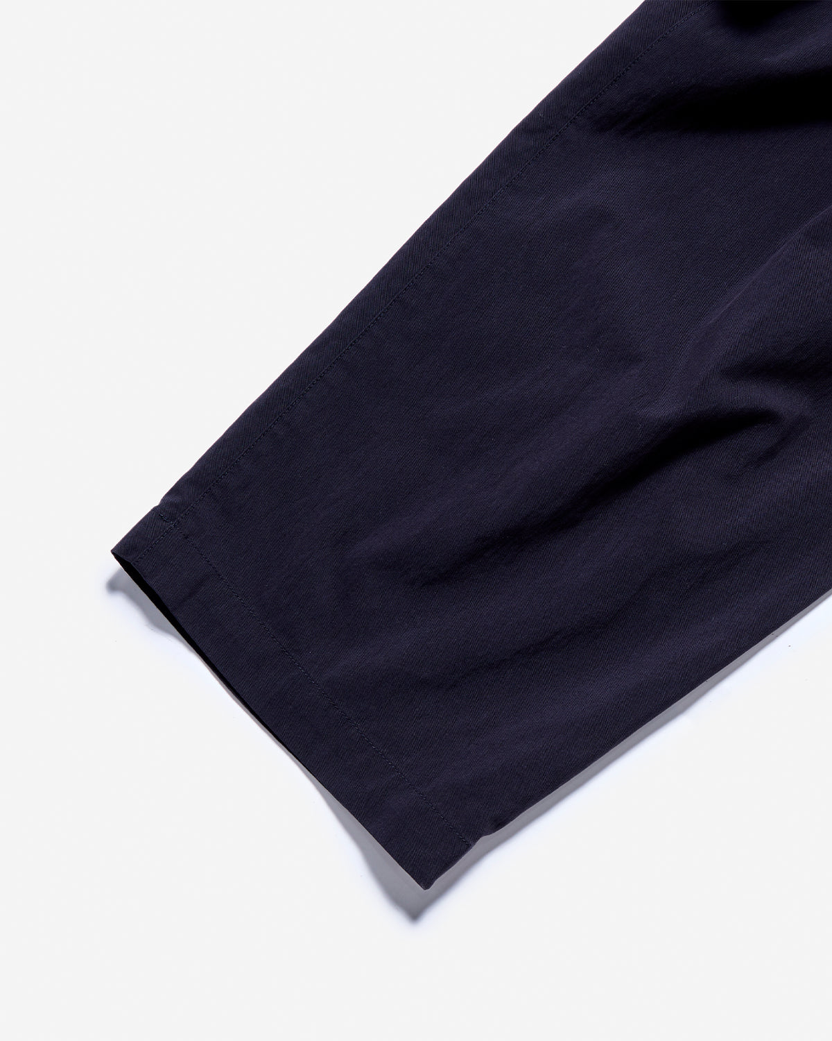 Womens C/N Twill Double Pleated Easy Pants - Navy