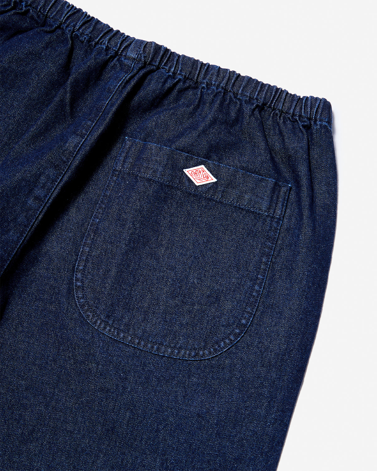 Womens Denim Easy Pants - Indigo