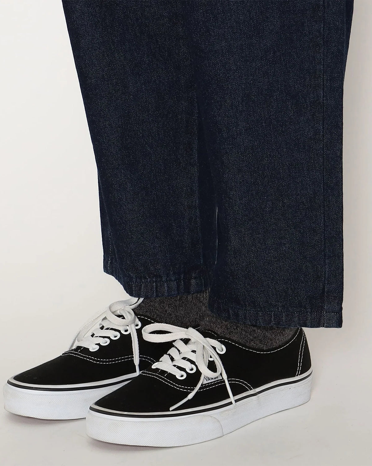 Womens Denim Easy Pants - Indigo