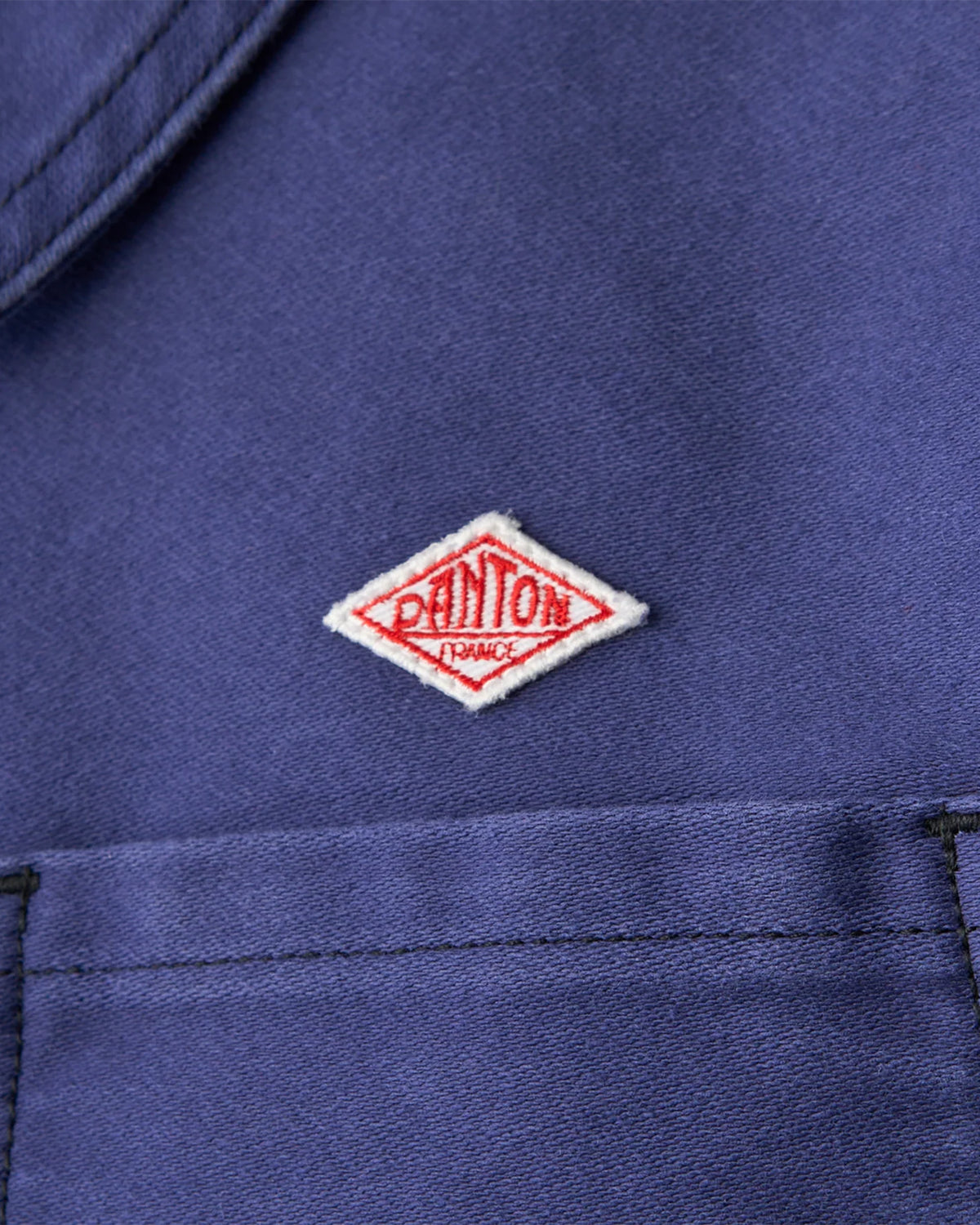 Womens Moleskin Wide Coverall Jacket - Navy