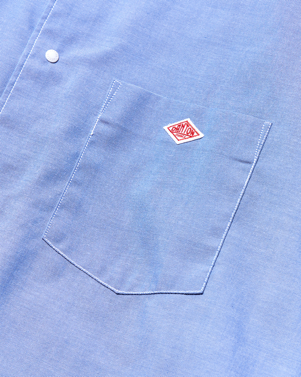 Womens Oxford Classic Collar Shirt - Lt.Sax