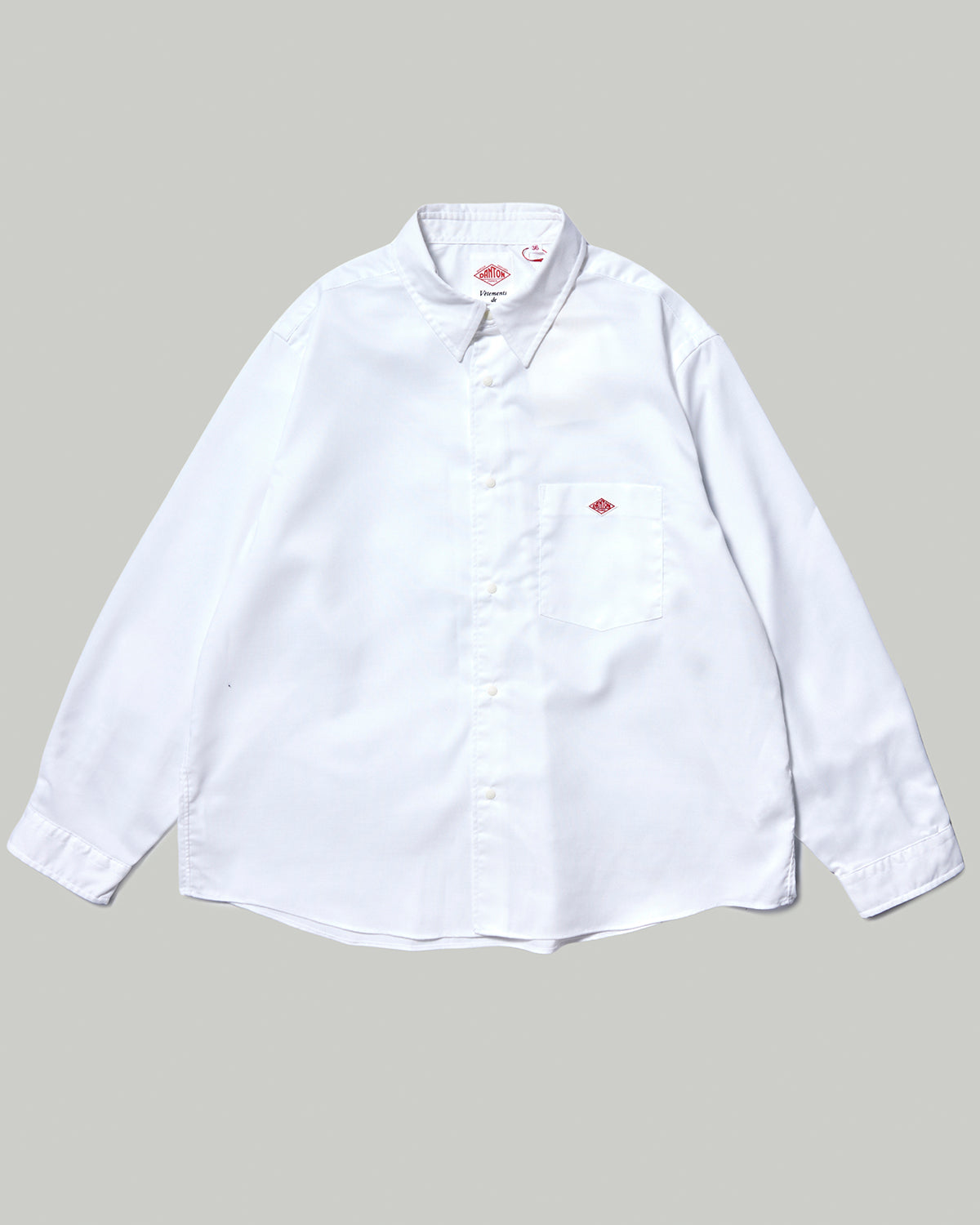 Womens Oxford Classic Collar Shirt - White
