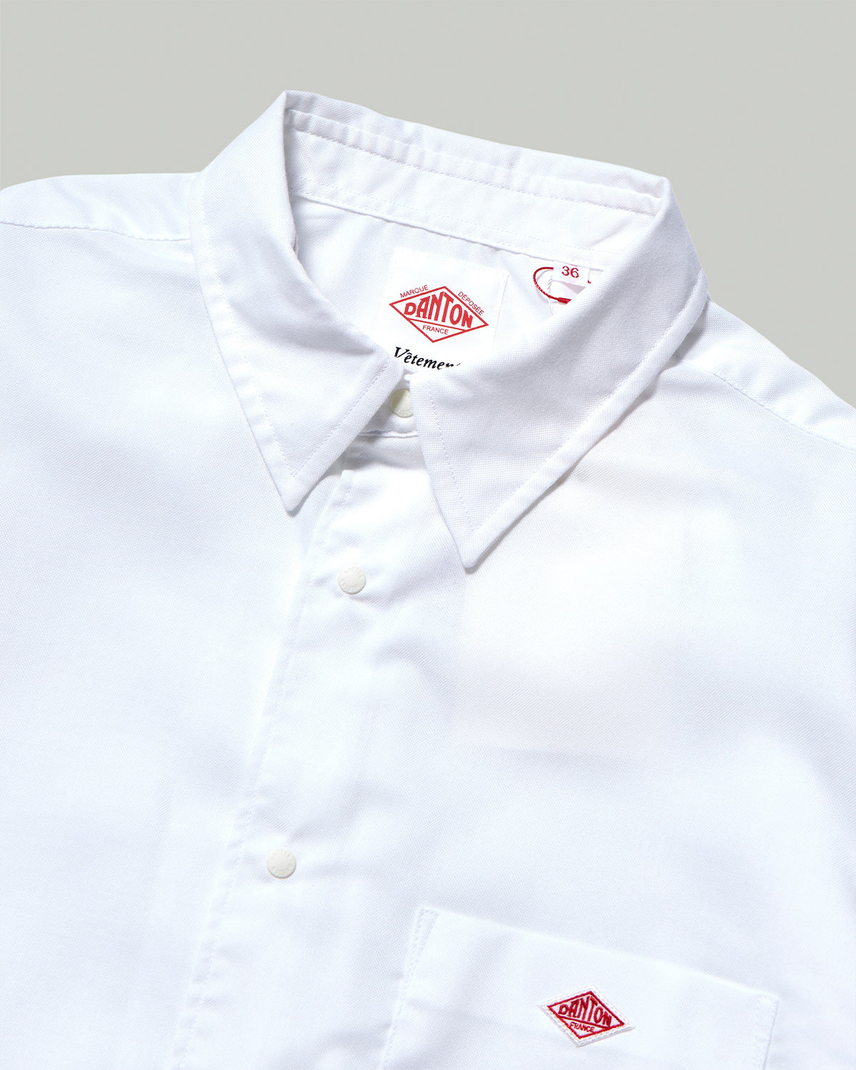 Womens Oxford Classic Collar Shirt - White