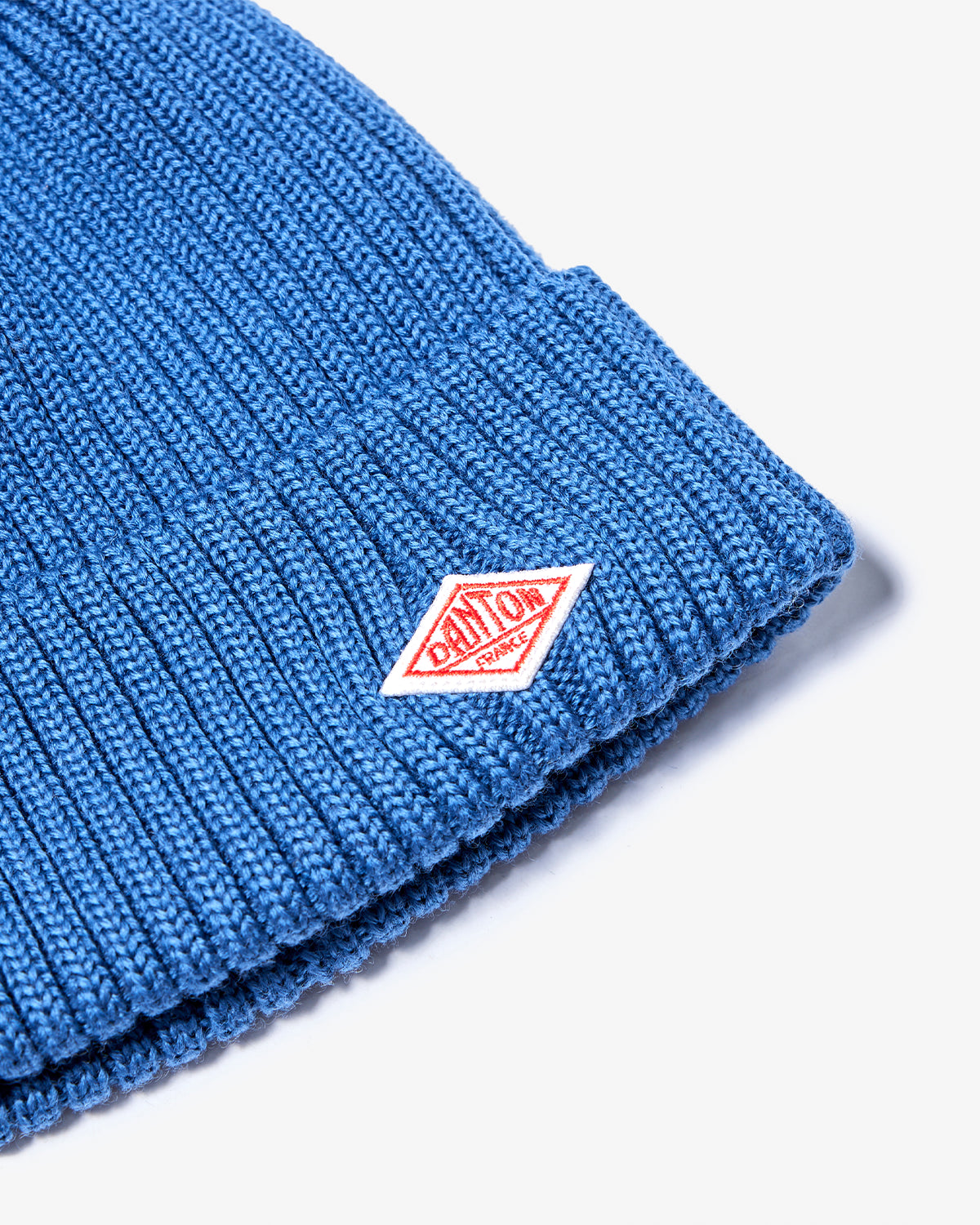 Wool Rib Knit Cap - Dk.Blue