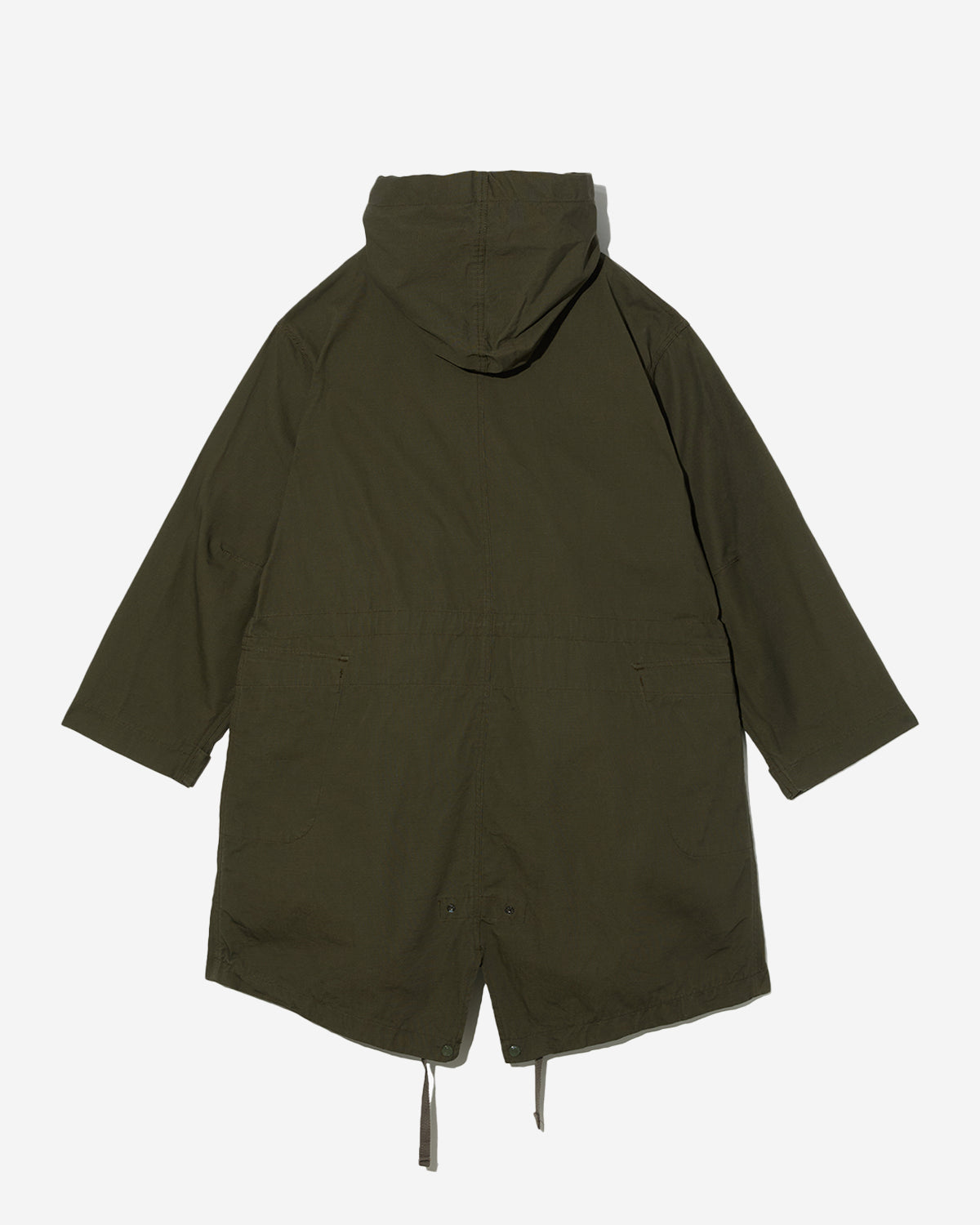 Highland Parka - Olive Heavyweight Cotton Ripstop
