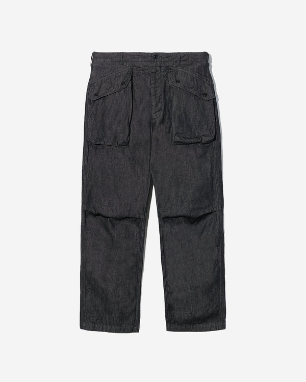 Norwegian Army Pant - Black Cotton Cone Denim