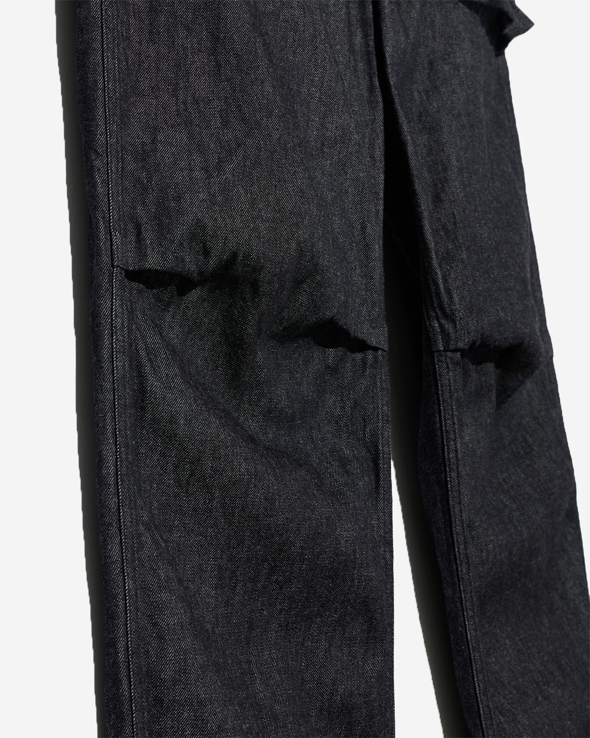Norwegian Army Pant - Black Cotton Cone Denim