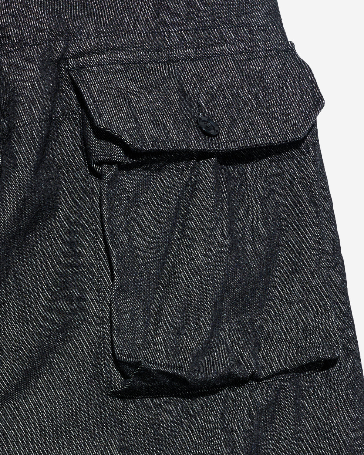 Norwegian Army Pant - Black Cotton Cone Denim