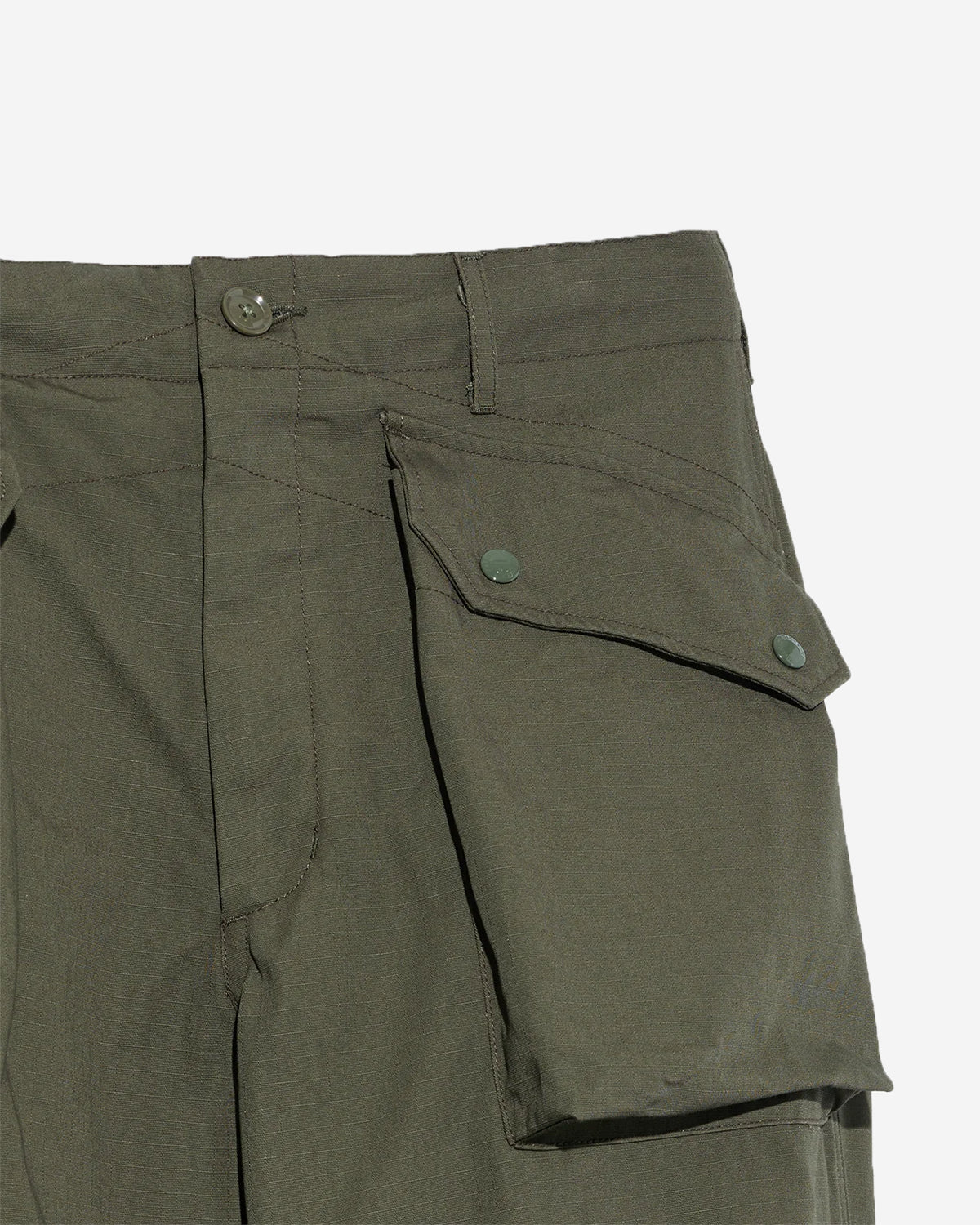 Norwegian Army Pant - Olive Heavyweight Cotton Ripstop