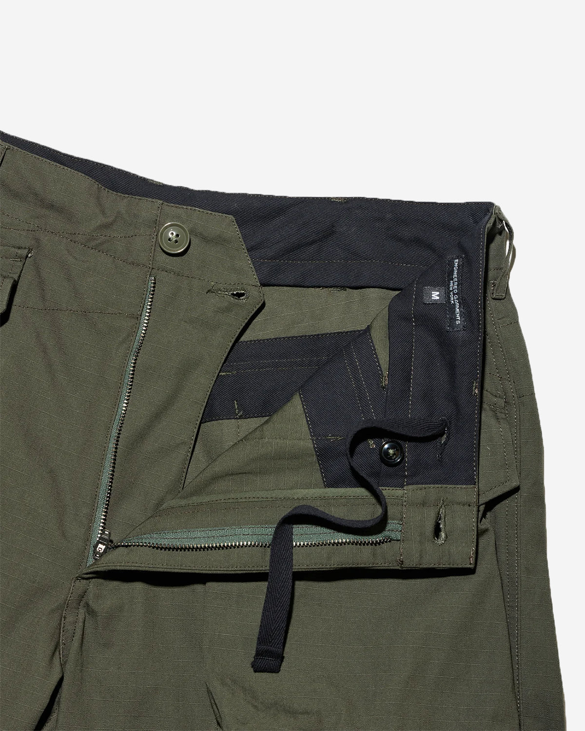 Norwegian Army Pant - Olive Heavyweight Cotton Ripstop