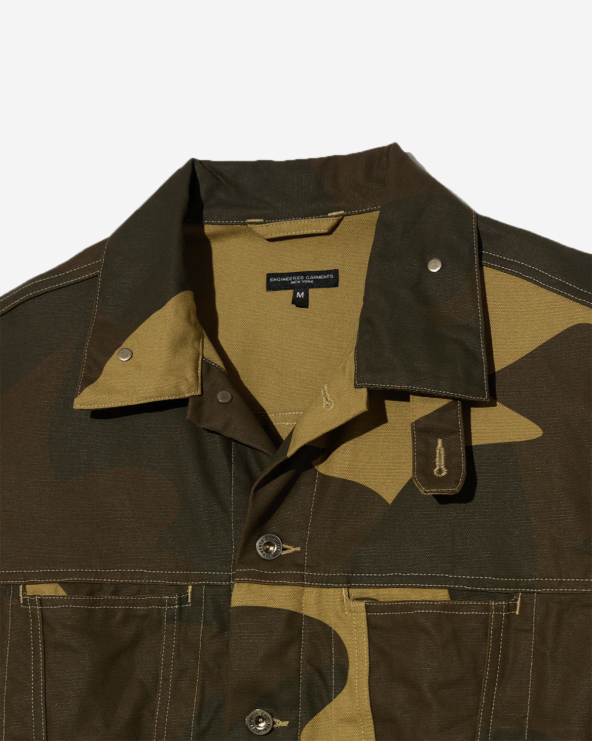 Type 5 Jean Jacket - Brown Mammoth Duck Camo Canvas