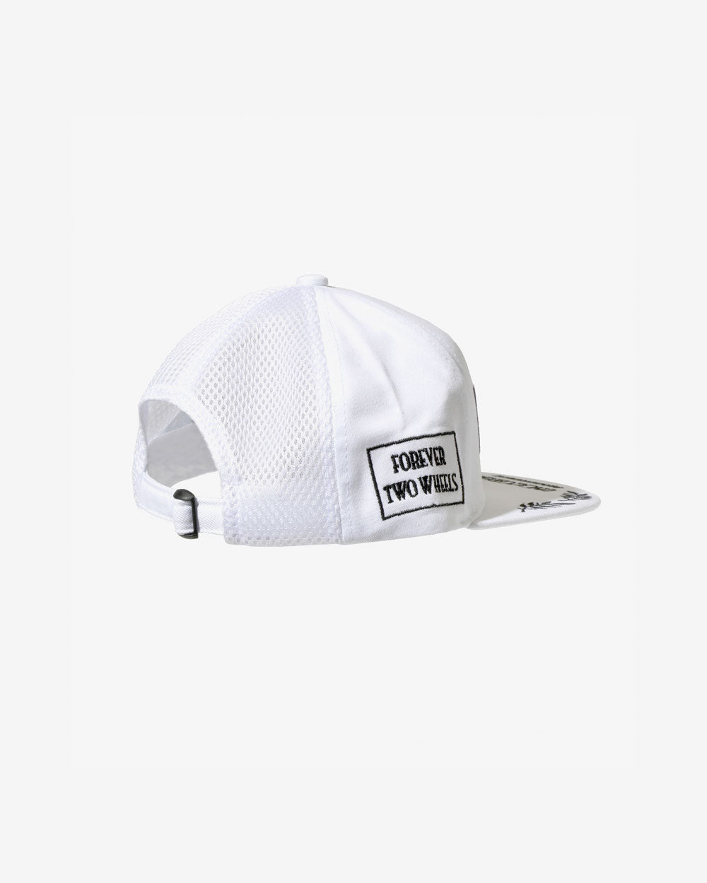 F.V. Racing Cap - Cotton Twill -White