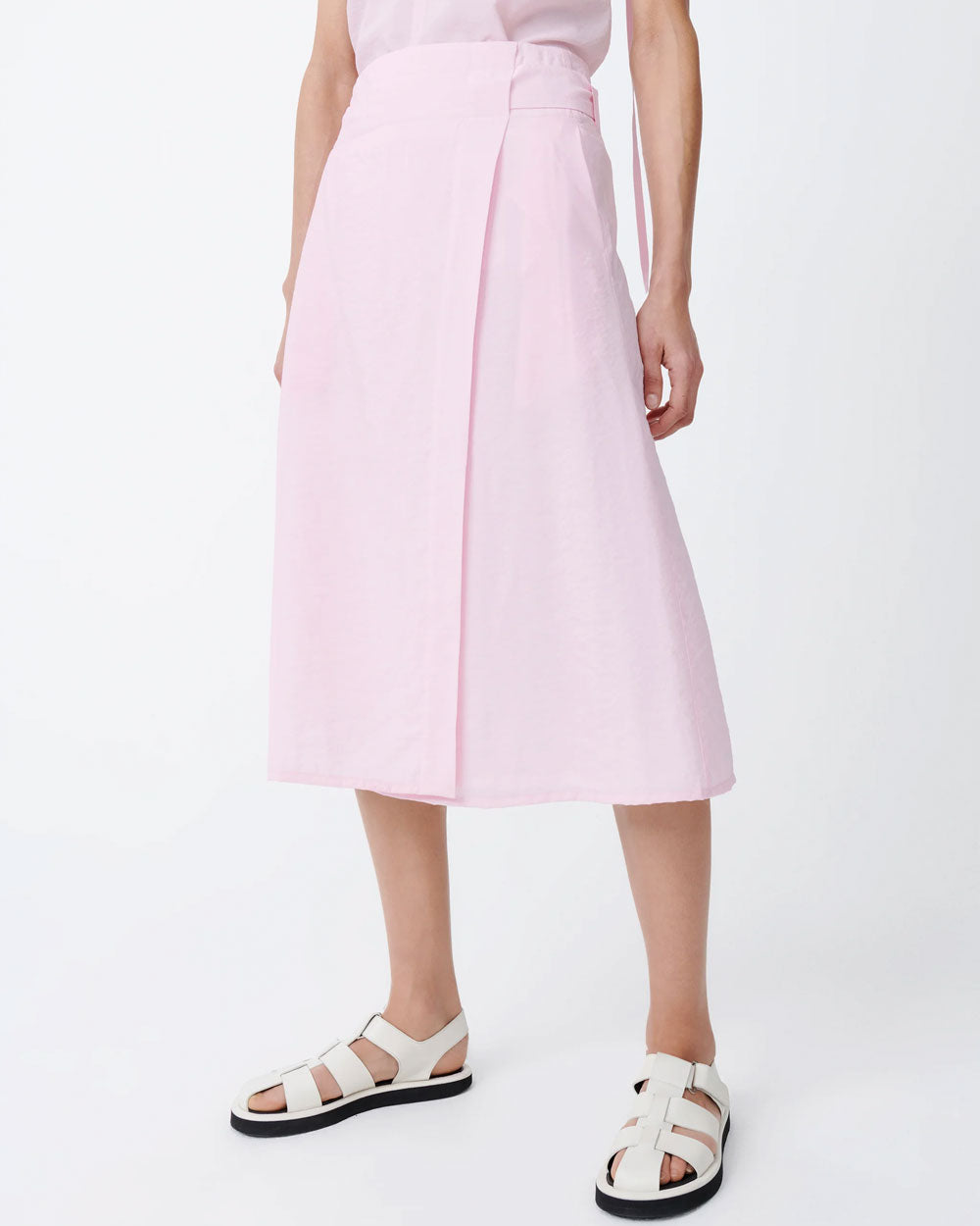 Foley - Wrap Skirt - Miami Pink