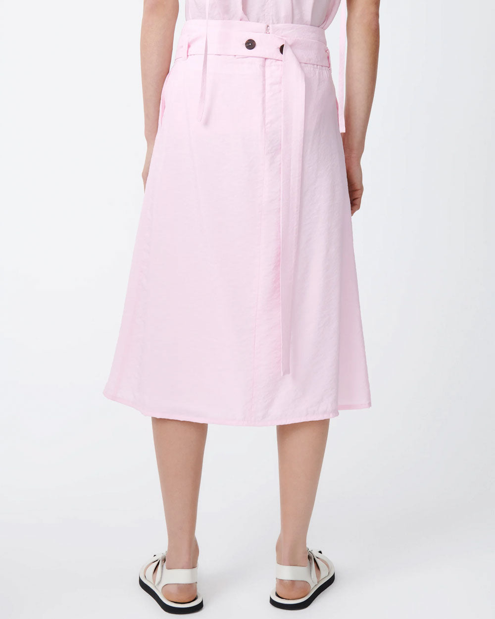 Foley - Wrap Skirt - Miami Pink