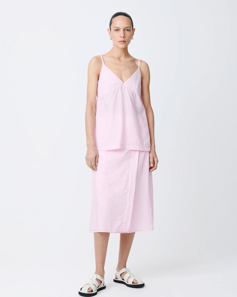 Foley - Wrap Skirt - Miami Pink