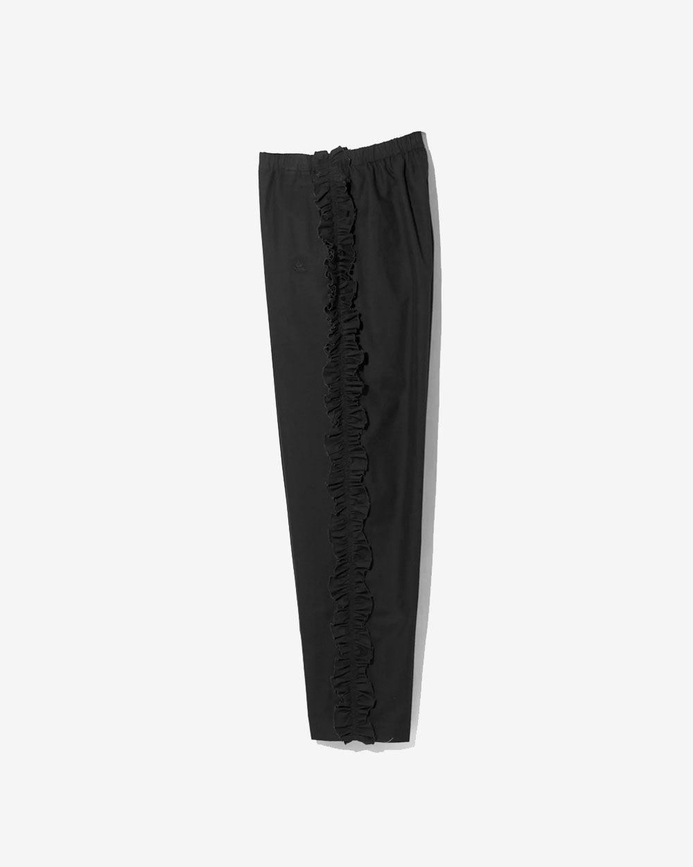 Frill Side Pant - Typewriter - Black