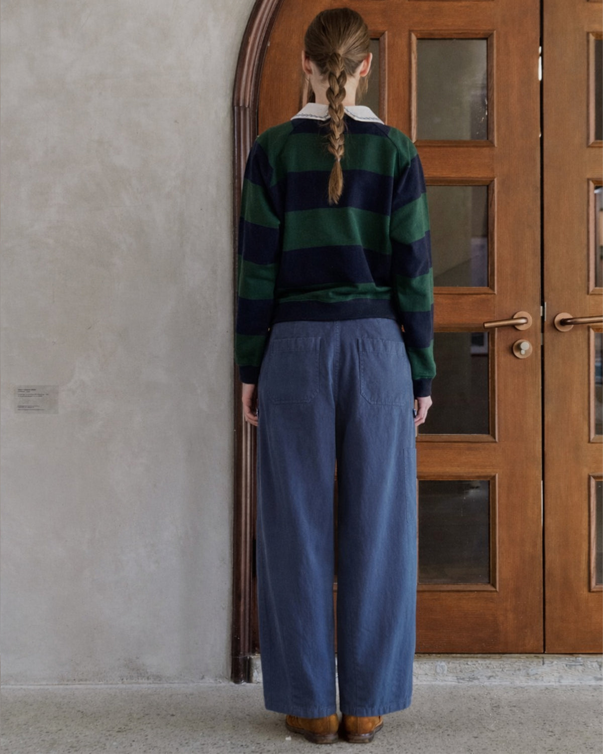 Garden Apron Pants - Blue