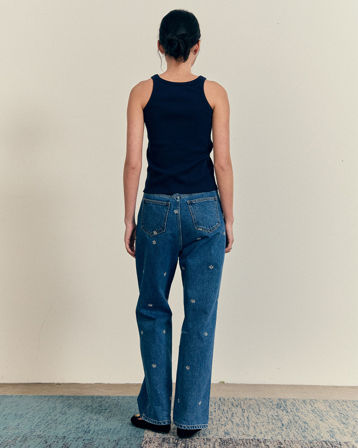 Kyoto Denim Pants - Blue