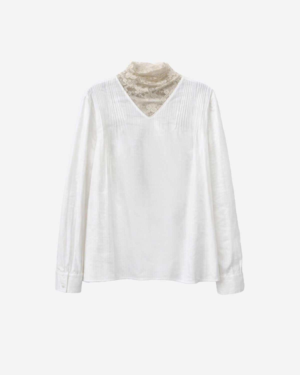 Serene Two-way Blouse - White