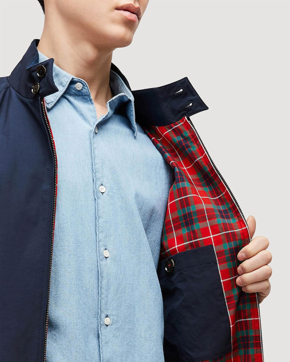 G9 Harrington Jacket - Navy