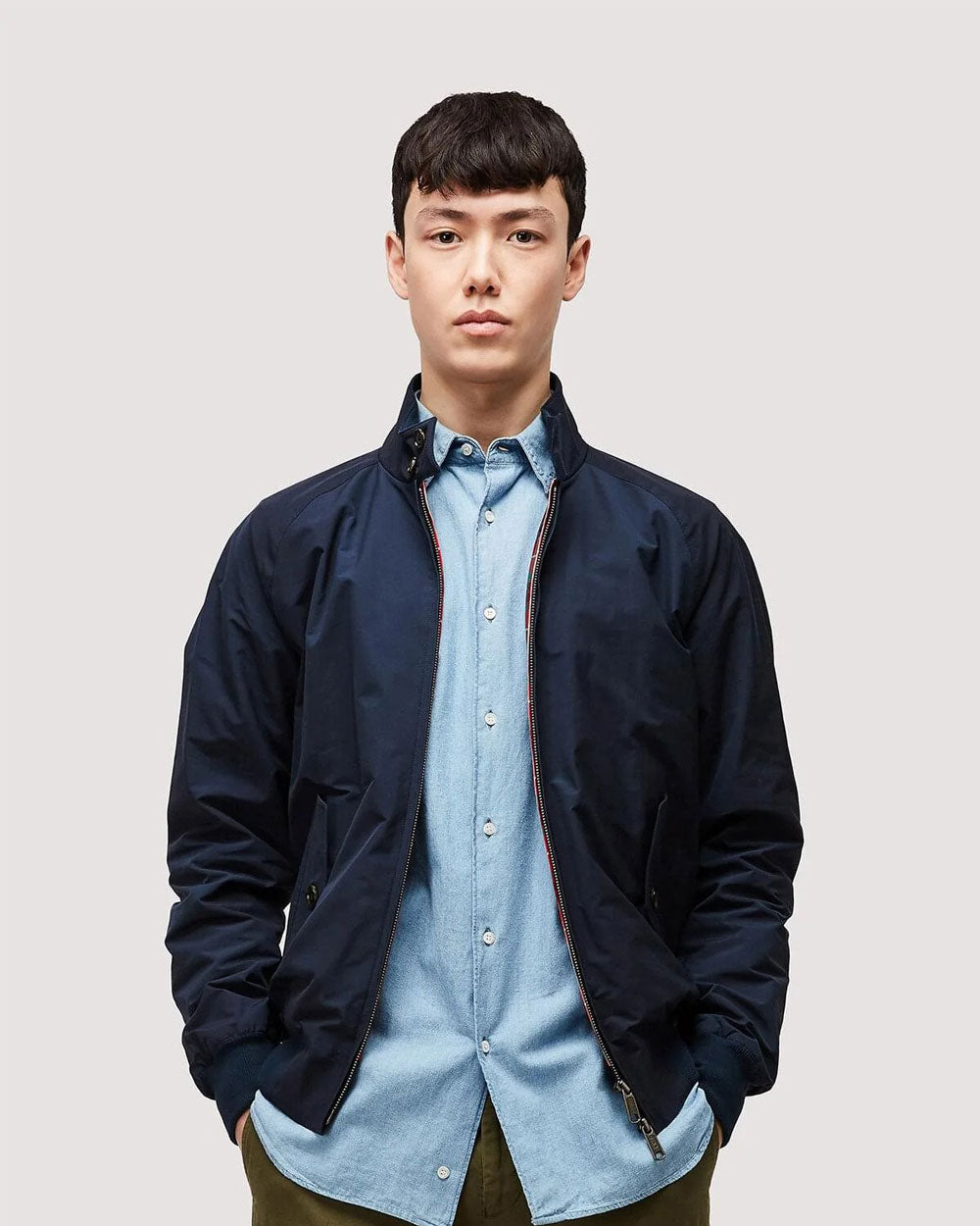 G9 Harrington Jacket - Navy