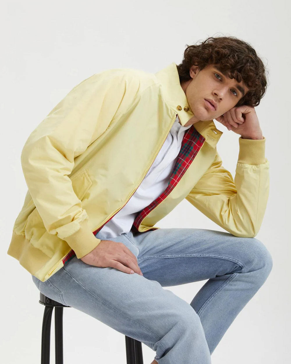 G9 Harrington Jacket - Straw