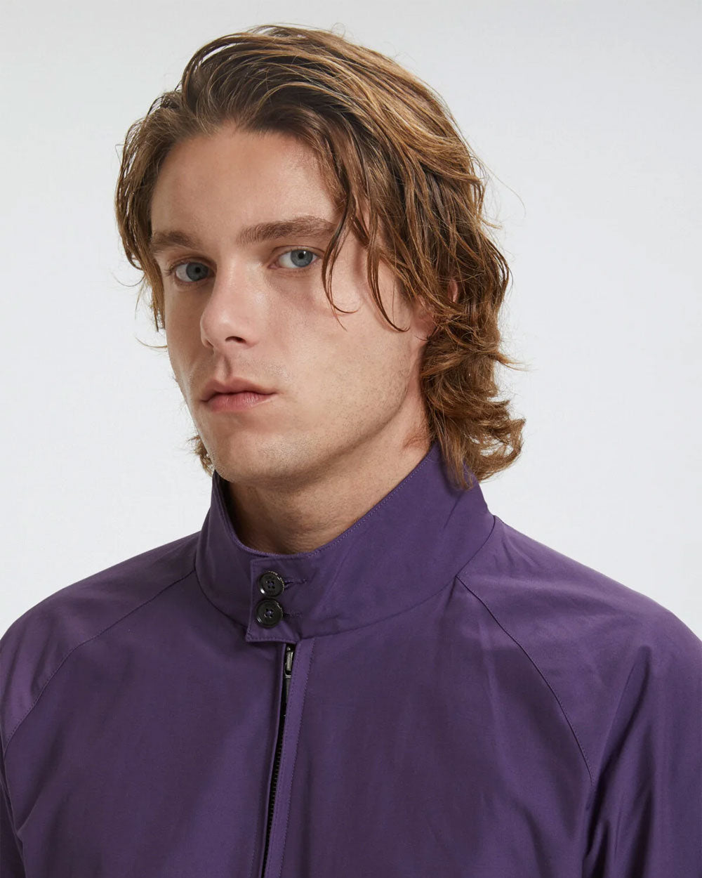 G9 Harrington Jacket - Purple Plum