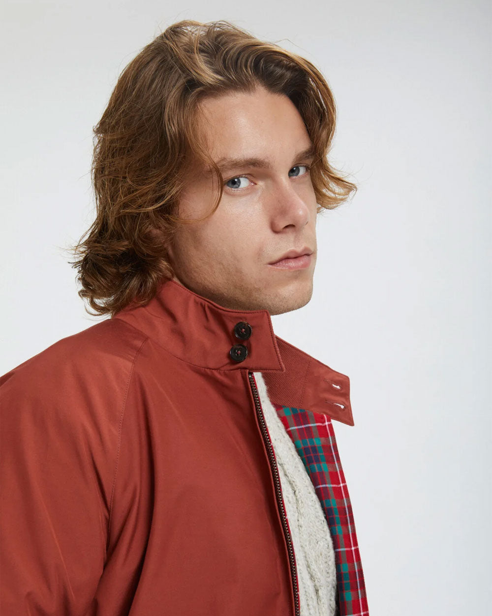 G9 Harrington Jacket - Red Brick