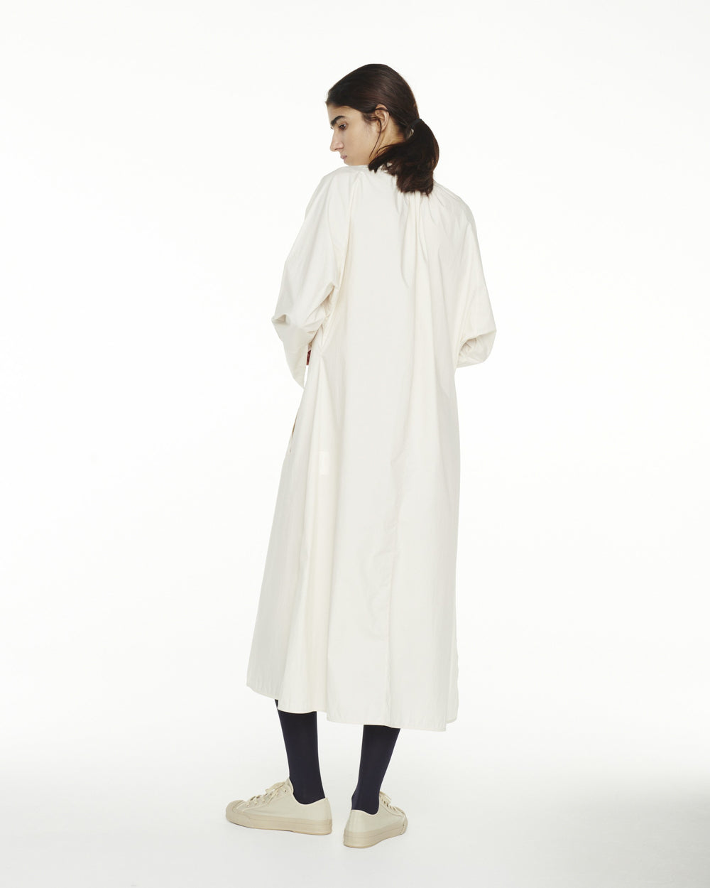 Hansol Shirt Dress - Milk