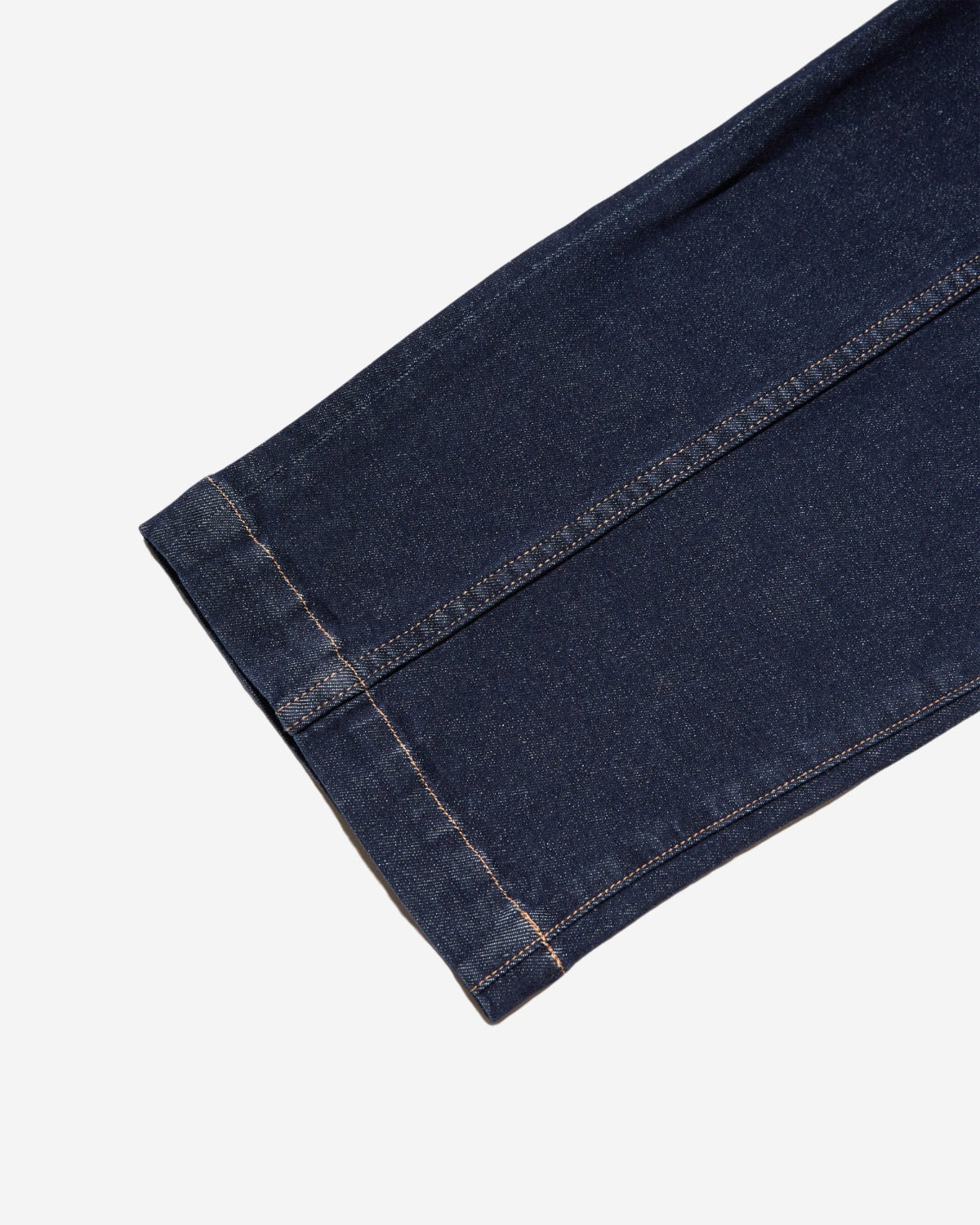 Onion - Elasticated Buckle Back Denim Pants - Dark Navy