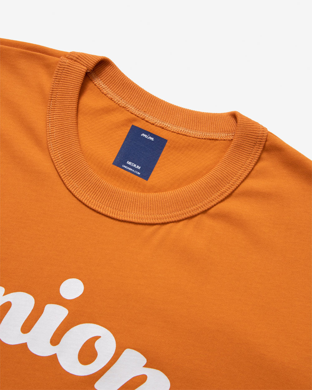 Curved Logo Boxy - Lightweight Supersoft T-Shirt - Thai Tea