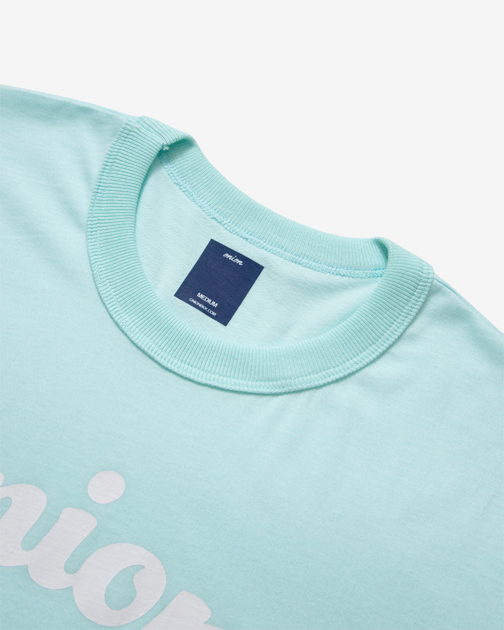 Curved Logo Boxy - Lightweight Supersoft T-Shirt - Mint