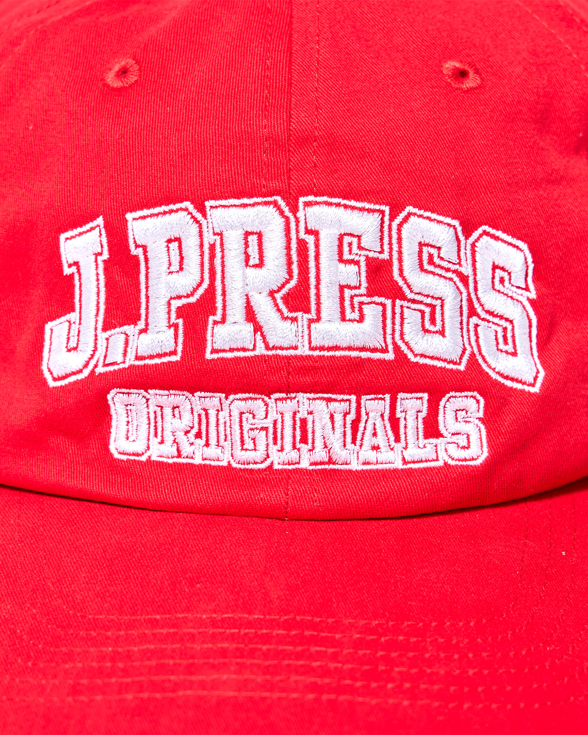 College Logo Cap - Red
