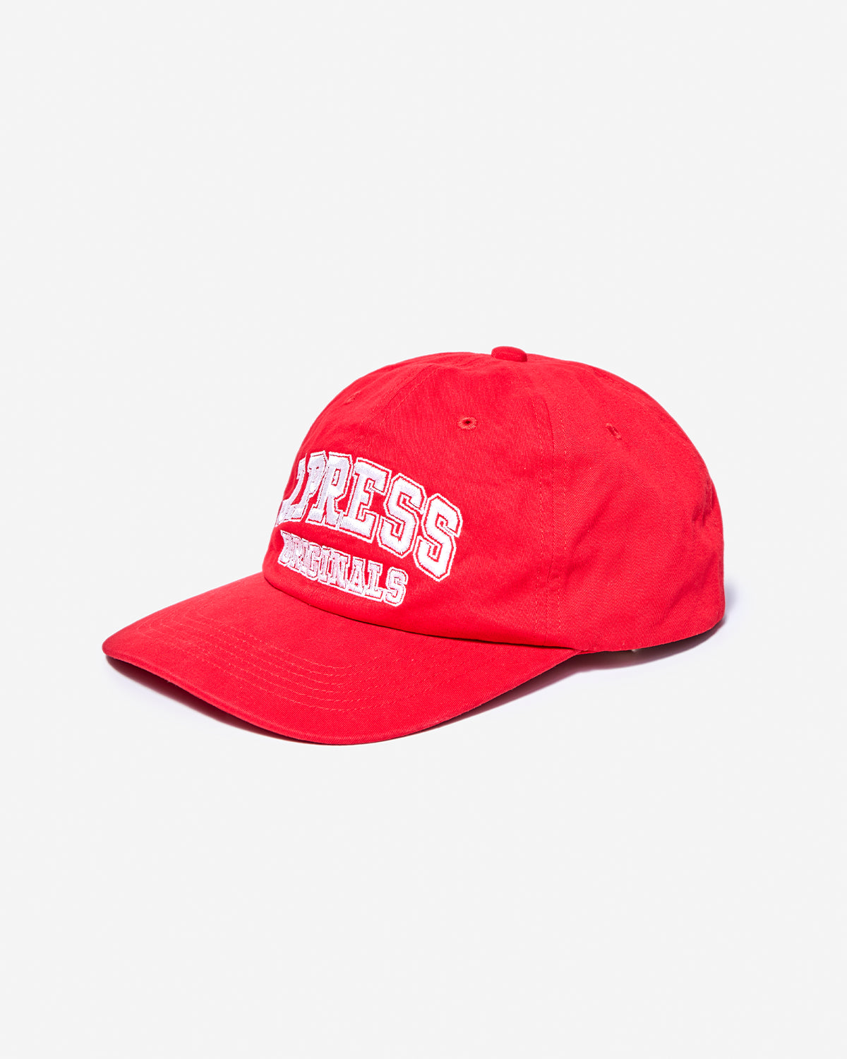 College Logo Cap - Red