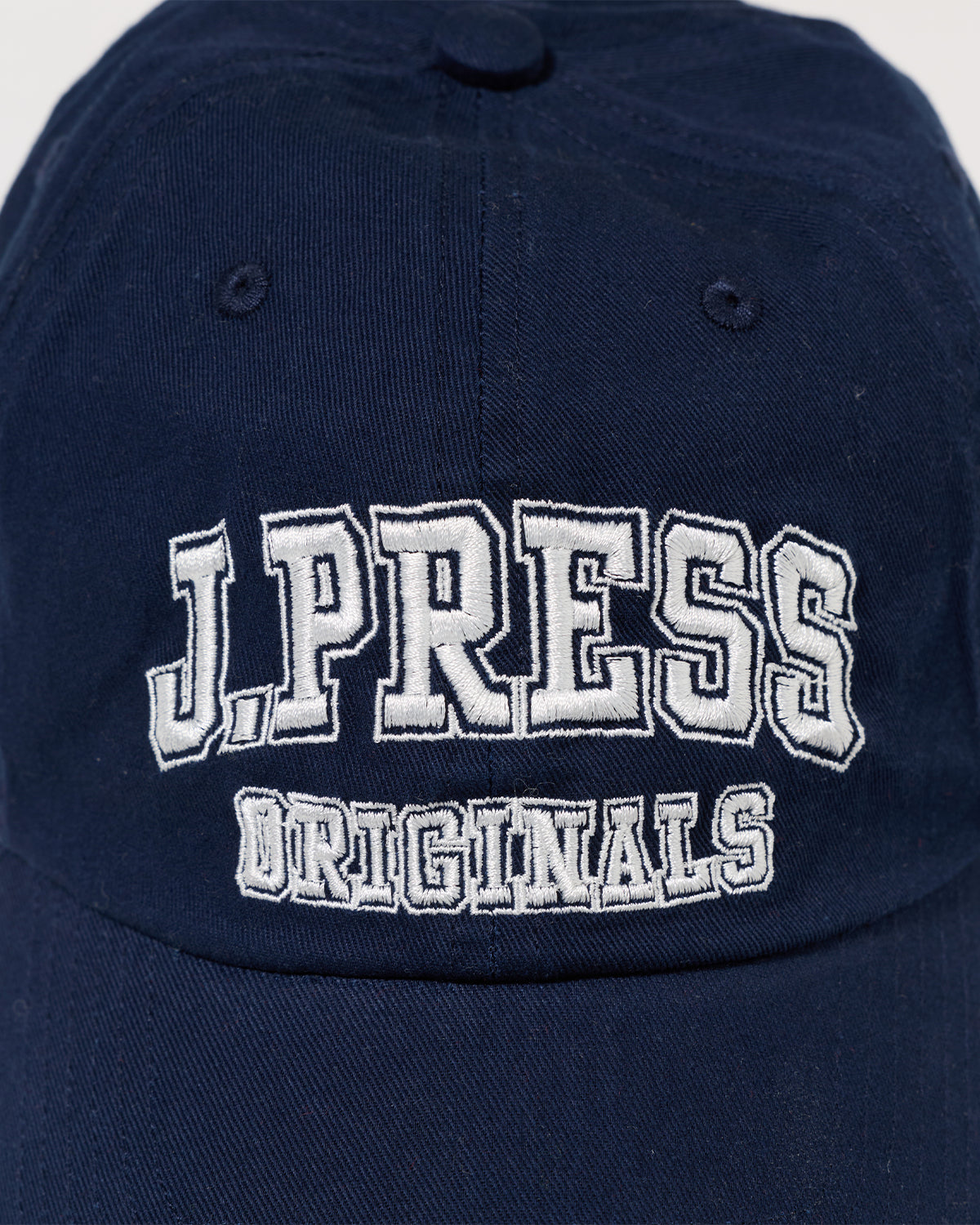 College Logo Cap - Navy