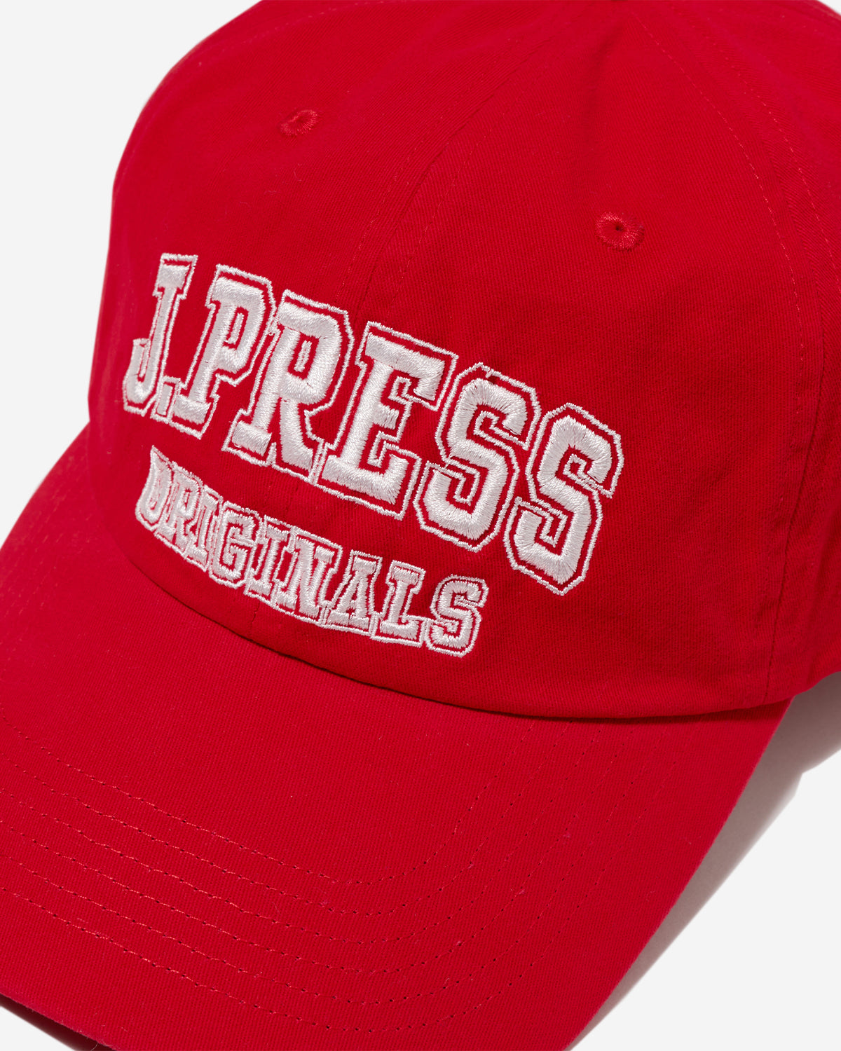College Logo Cap - Red